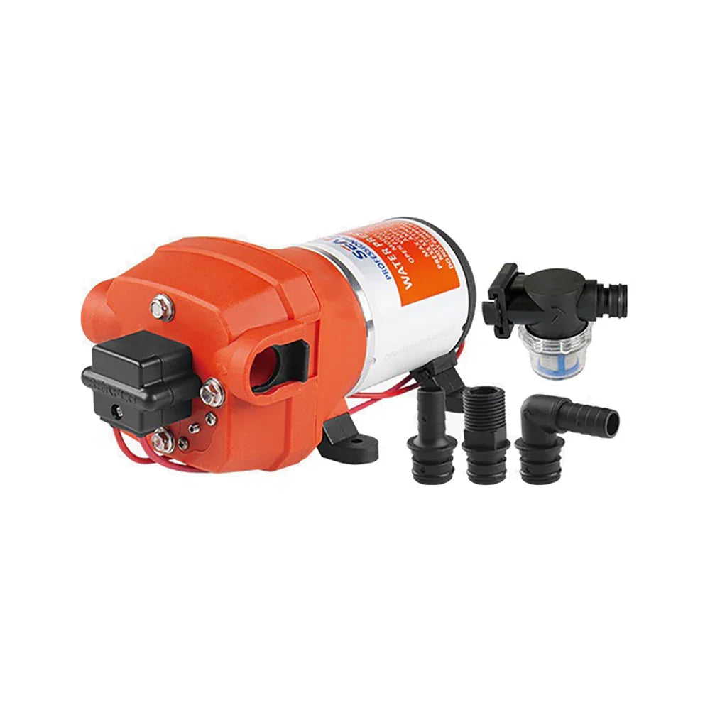 Seaflo 41-Series 24V Water Pump 3.3 GPM 25 PSI SFDP2-033-025-41 Marine RV Boat