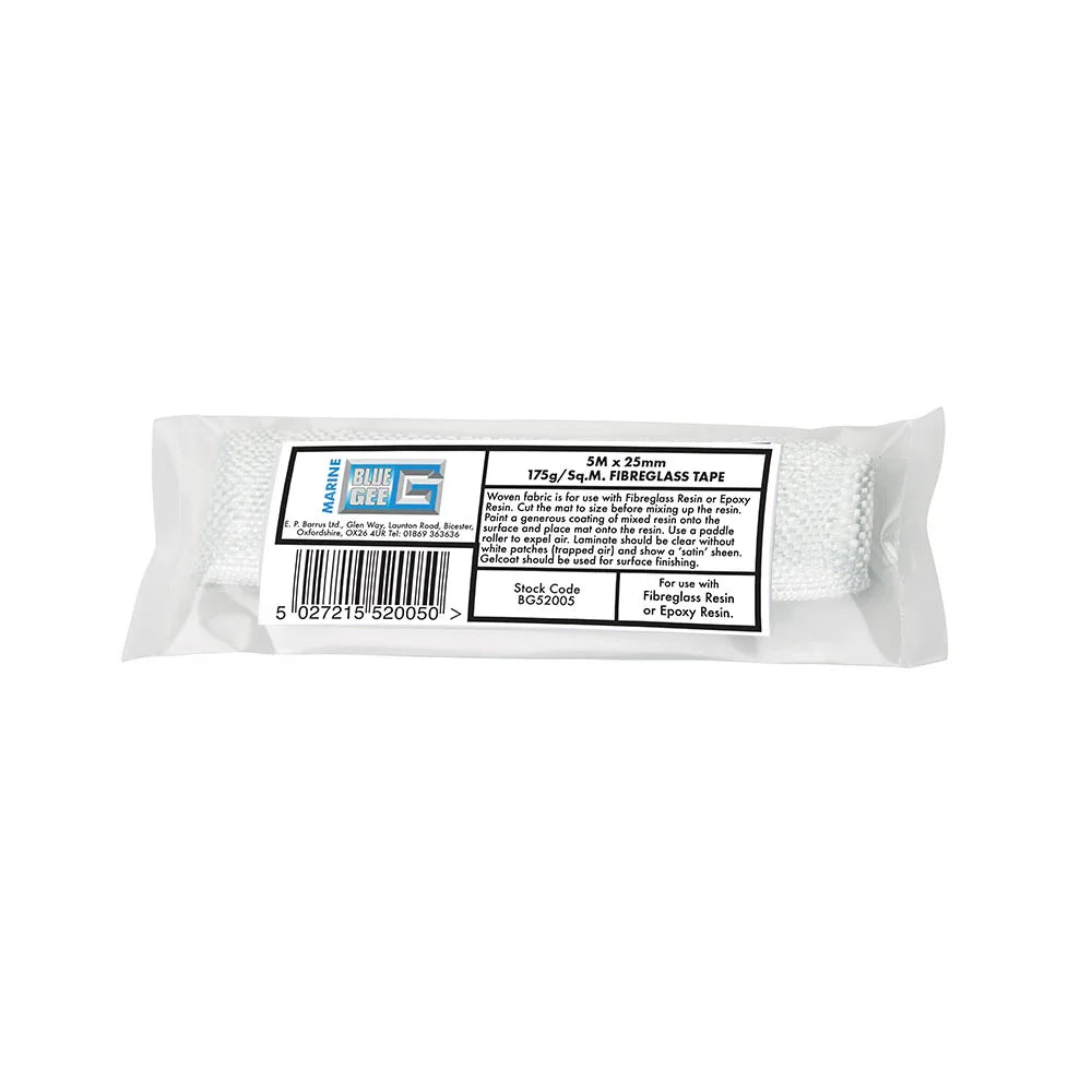 Gee Fibreglass Woven Tape 175 g/m², 25 mm x 5 m | 4Boats