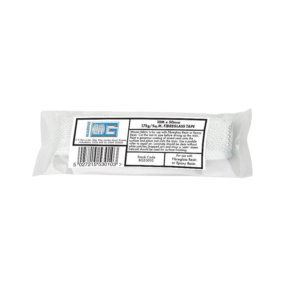 Gee Woven Fibreglass Tape 175 g/m² — 50 mm x 10 m | 4Boats