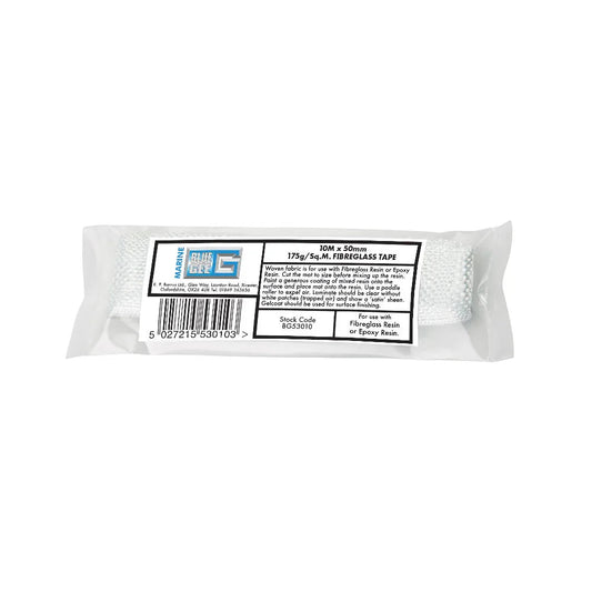 Gee Woven Fibreglass Tape 175 g/m² — 50 mm x 10 m | 4Boats