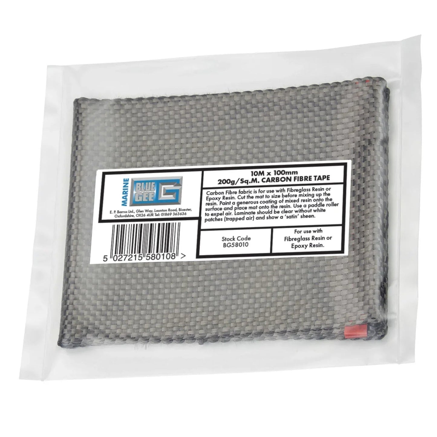 Carbon Tape 200 g/m² 100 mm x 10 m | 4Boats