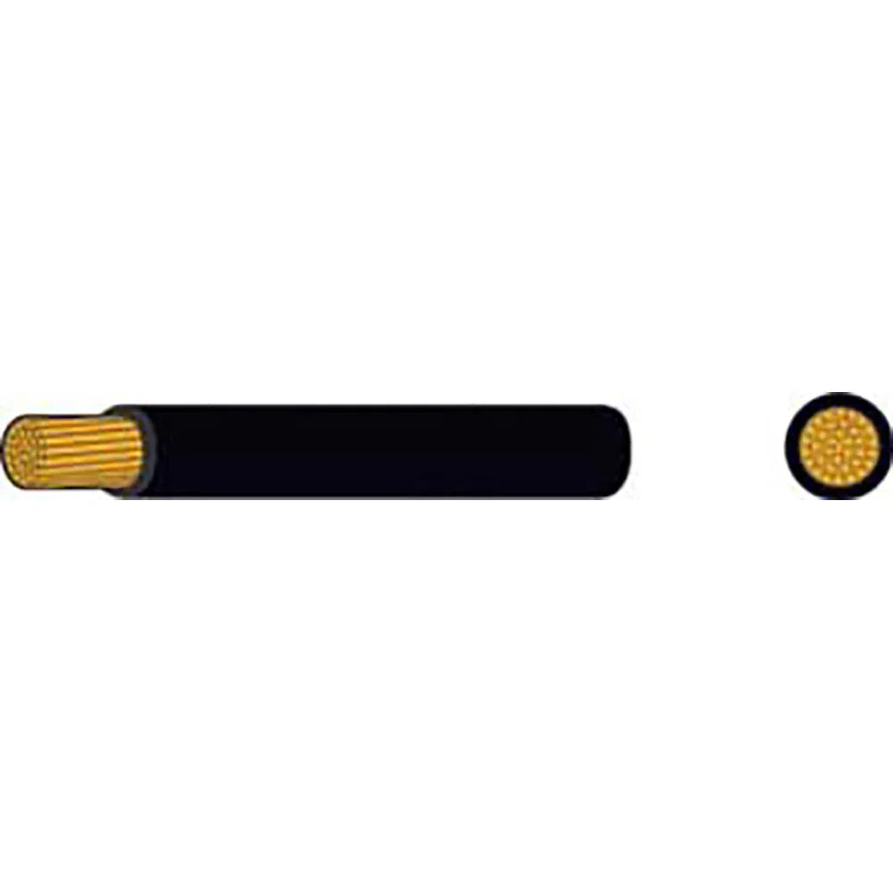 AMC Thin-Wall Single Core Cable Black 0.75 mm² x 100 m | 4Boats
