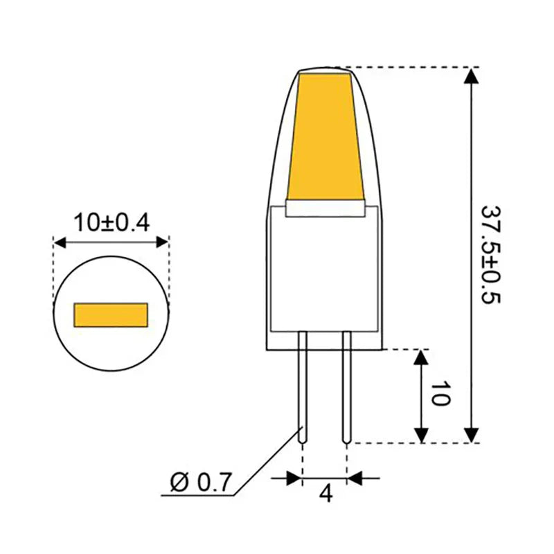 Talamex S-Led1 S-Led1 S-Led1 1.5W COB G4 LED 10-20V Lamp | 4Boats
