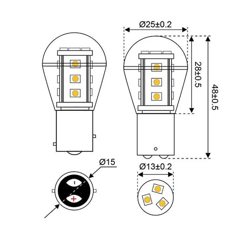 Talamex S-Led S-Led S-Led 15 LED 10-30V Bay15D | 4Boats