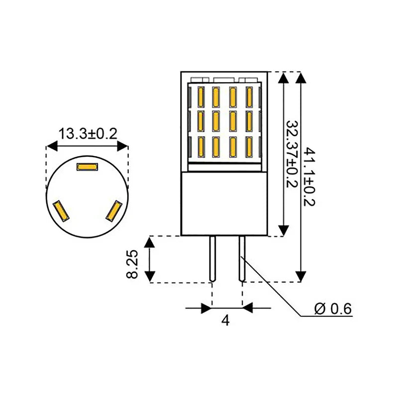 Talamex LEDlight LED45 G4 10-30V Under‑mount LED | 4Boats