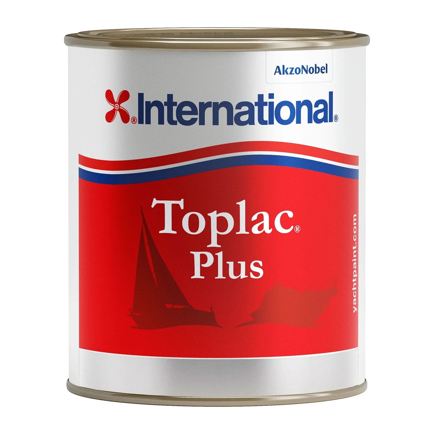 International Toplac Plus Mediterranean White 2.5L Gloss Yacht Enamel YLK184
