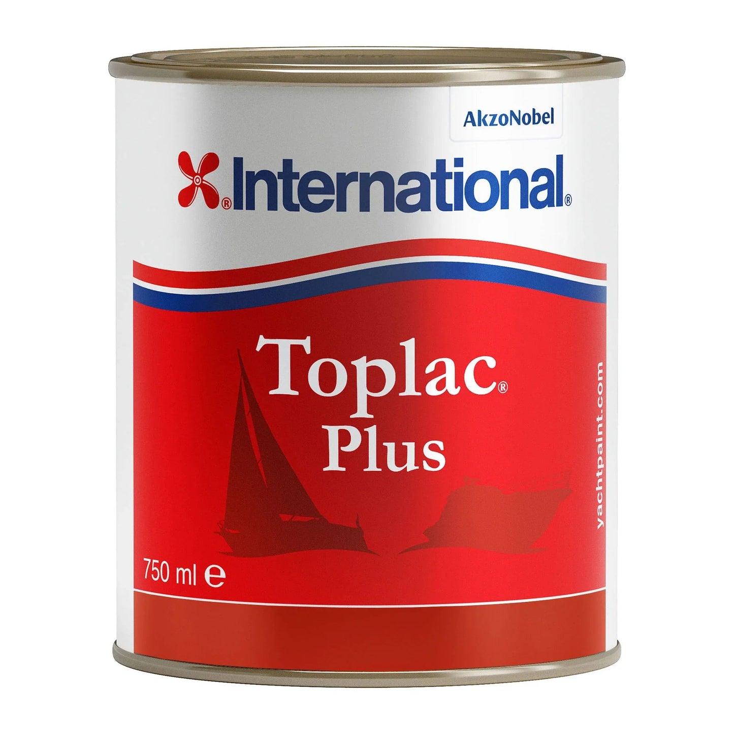 International Toplac Plus Marine Paint Rochelle Red 750ml Gloss YLK299/750AA