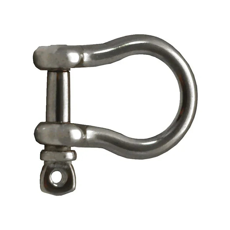 Talamex 6mm Stainless Steel Bow Shackle Marine Grade 316 Forged Pin 08.558.106