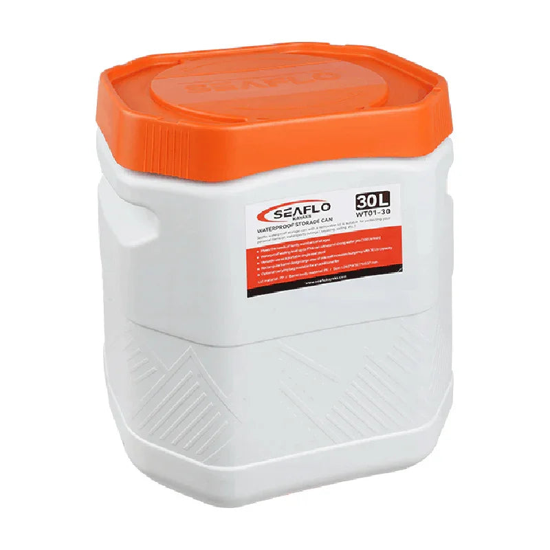 SEAFLO 30L Waterproof Storage Can Barrel Container Marine Kayak Boat WT0130