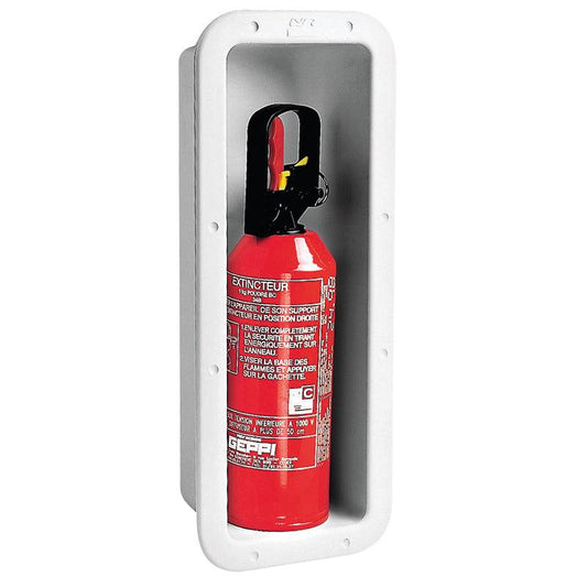 Storage Case Fire Extinguisher Holder 2 kg White | 4Boats