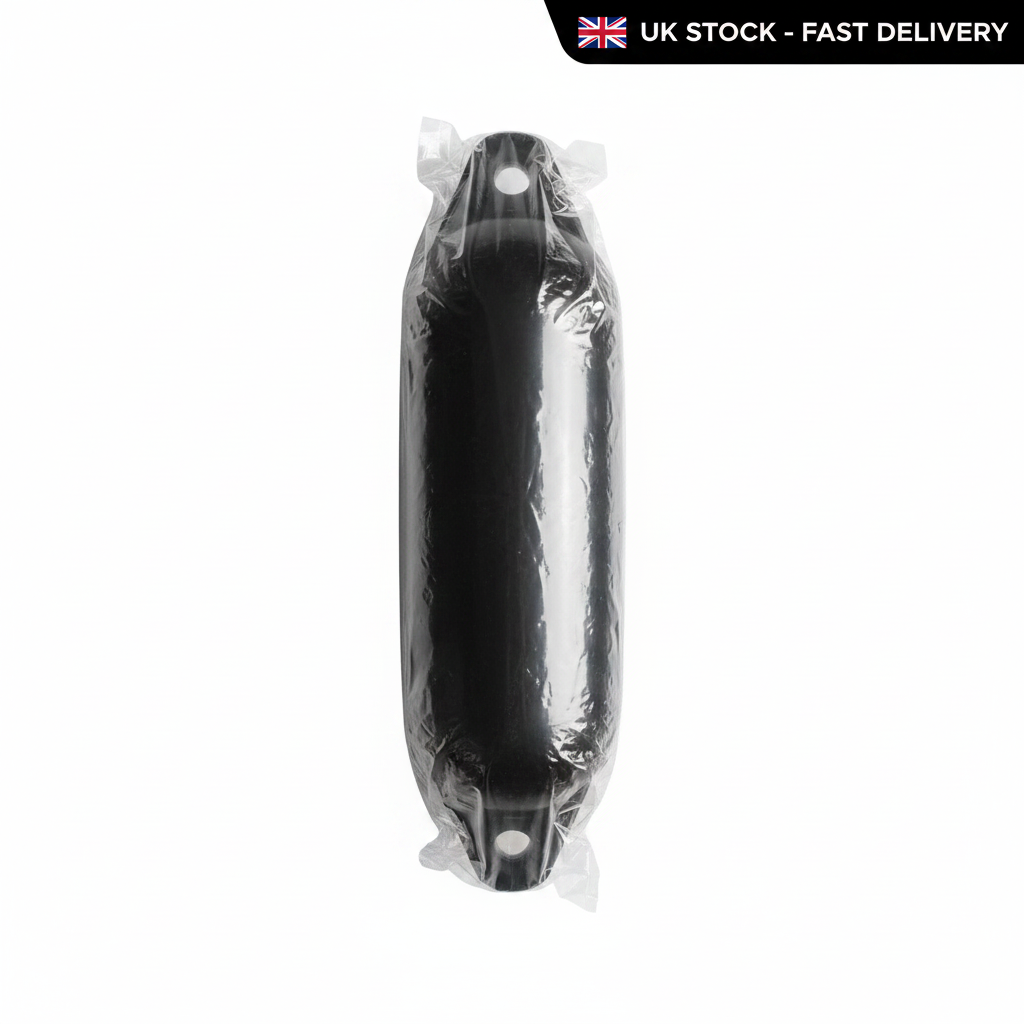 Talamex Star 0 Boat Fender Black 40 x 10 cm UV Marine Vinyl