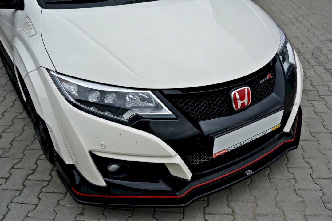 Maxton Design - FRONT SPLITTER V.1 HONDA CIVIC IX TYPE R (2015-2017)
