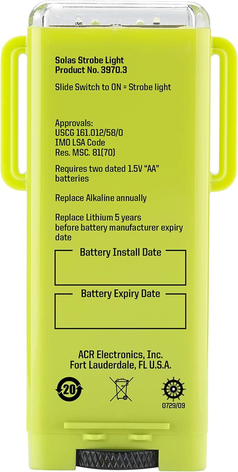 ACR FireFly PRO Waterbug SOLAS strobe | 4Boats