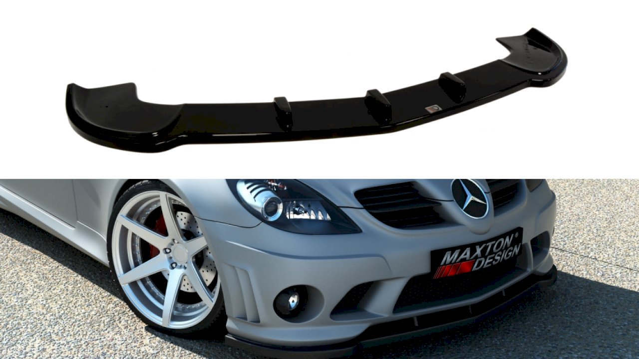 Maxton Design - FRONT SPLITTER MERCEDES SLK R171 (FOR ME-SLK-R171-AMG204-F1)