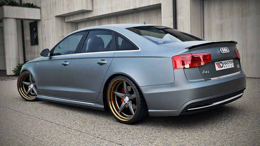 Maxton Design - SPOILER CAP AUDI A6 / A6 S-LINE C7 / C7 FL SEDAN