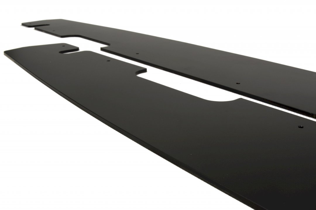 Maxton Design - RACING SIDE SKIRTS DIFFUSERS BMW M3 E92 / E93 (PREFACE MODEL)
