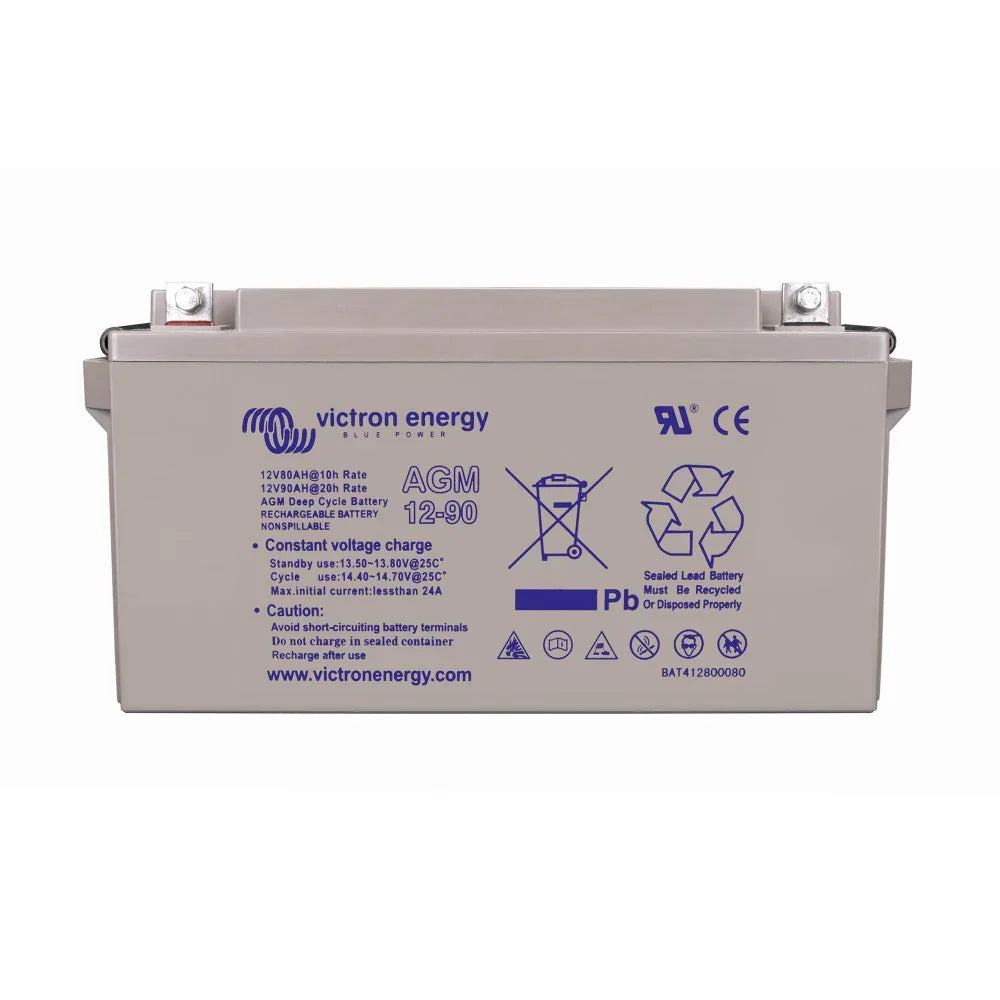 Victron AGM AGM AGM 12V 90Ah Deep‑Cycle Battery (M6) | 4Boats