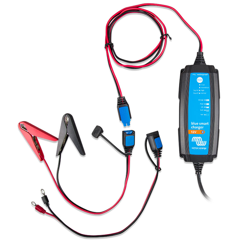 Victron Blue Blue Blue Smart IP65 Charger 12V 7A | UK Plug | 4Boats
