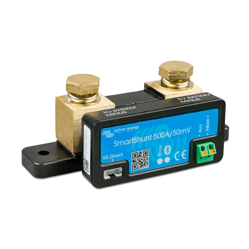 Victron SmartShunt 500A/50mV Bluetooth Battery Monitor SHU050150050 4boats
