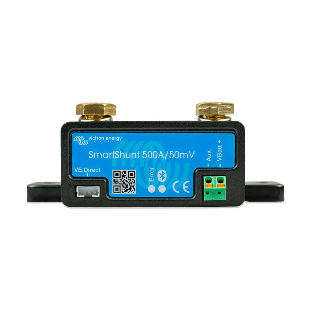 Victron SmartShunt 500A/50mV Bluetooth Battery Monitor SHU050150050 4boats