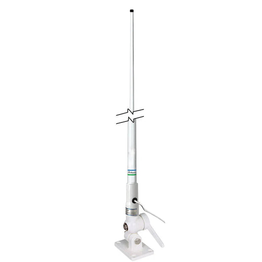Shakespeare 427-N 3dB VHF Antenna & 4186 Nylon Rachet Mount - 1.5m
