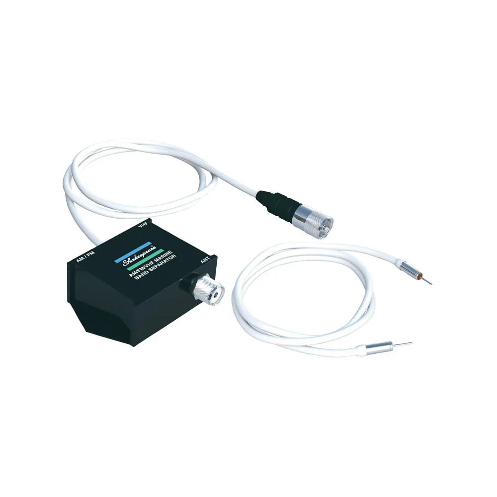 Shakespeare AM | FM | VHF Antenna Splitter | 4Boats