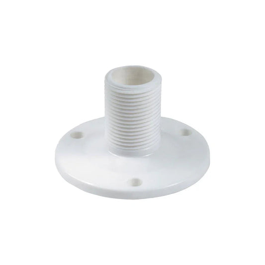 Shakespeare 4711 Low Profile Nylon Flange Mount - Marine Antenna 1"-14 Thread
