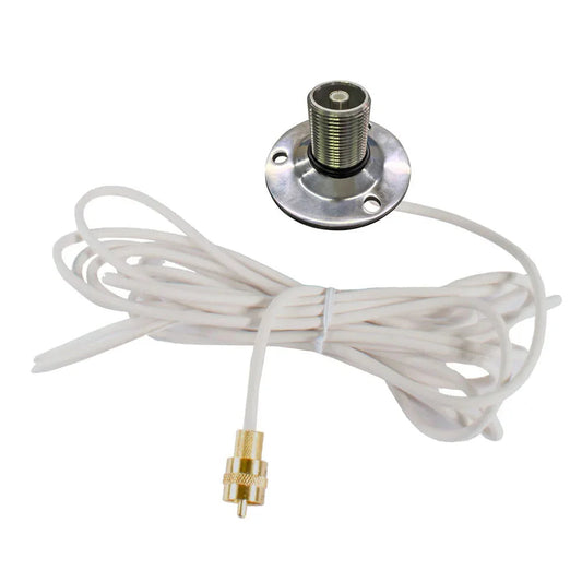 Shakespeare QuickConnect Stainless Steel Flange Mount | 4Boats