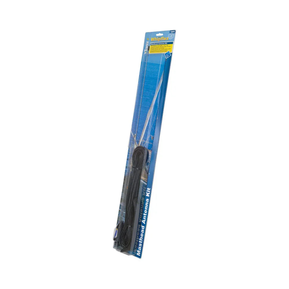 Shakespeare Whipflex 0.9m Stainless Steel VHF Marine Antenna Kit YWX 3dB Gain