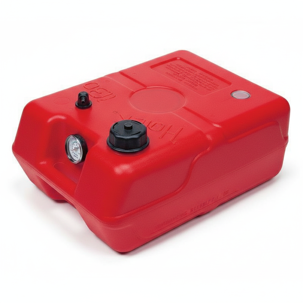 HULK 22L Outboard Fuel Tank with Gauge for Yamaha Mercury Mariner Honda Tohatsu