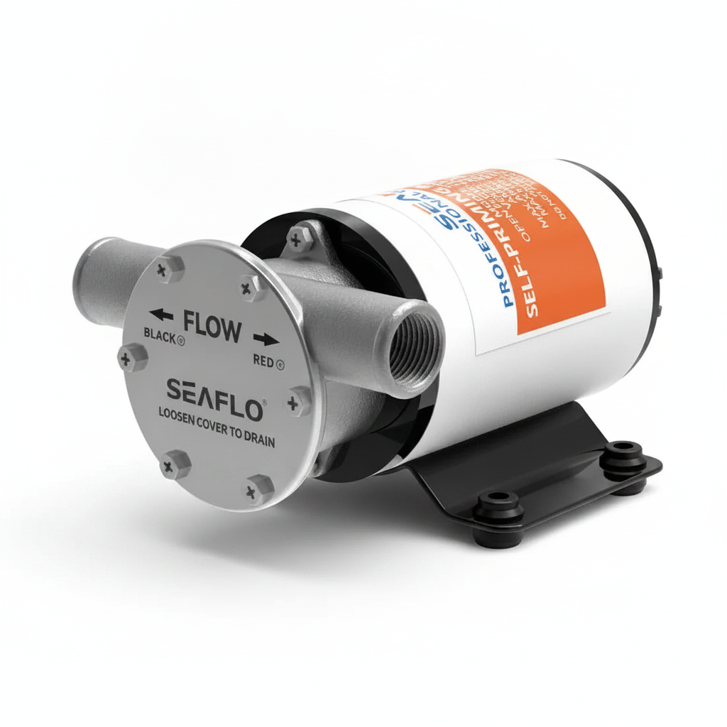 SEAFLO 1 Series Reversible Ballast Pump 12V 13.5 GPM 50 LPM Marine SP105000301