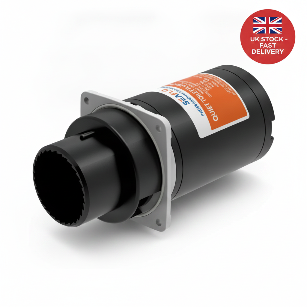 SEAFLO 24V Macerator Pump for Quiet Flush Marine Toilets - MTP204 Replacement