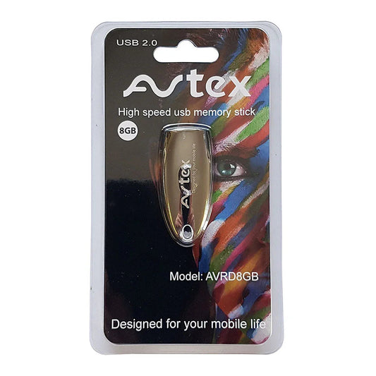 Avtex 8GB High Speed USB Stick for TV PVR Recording Caravan Motorhome AVRD8G