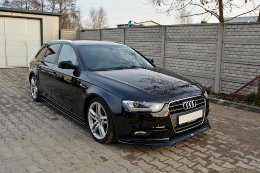Maxton Design - FRONT SPLITTER V.2 AUDI A4 B8 (FACELIFT)