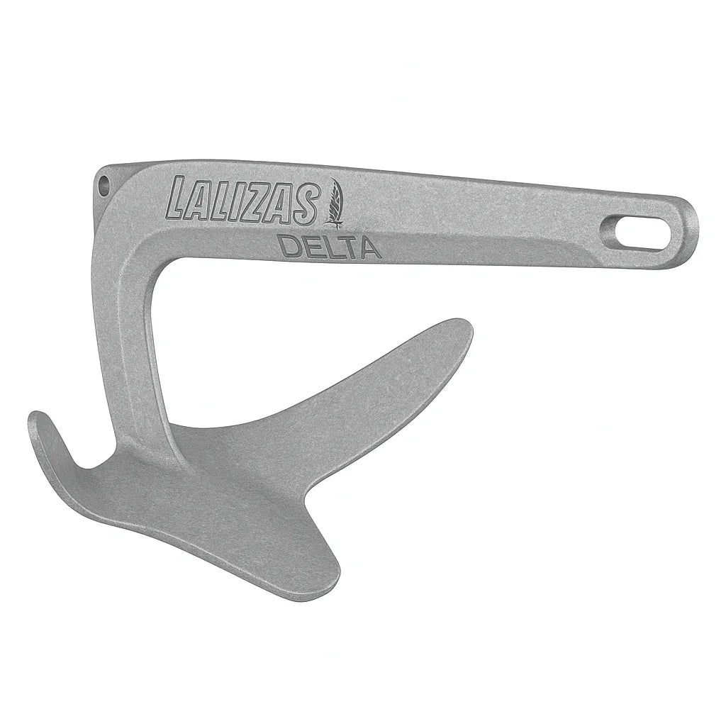 3.5kg Galvanized Bruce Type Claw Anchor - Heavy Duty Boat Mooring Sand Mud Rock