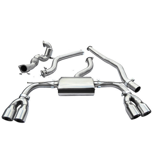 Cobra Exhausts - Audi S3 (8V) 5 Door Sportback (Non-Valved) (13-18) Turbo Back Performance Exhaust
