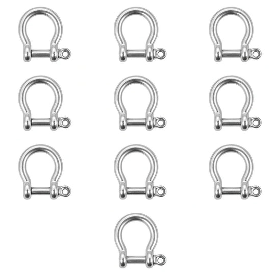 Lalizas Anchor Shackle Omega Galvanised 12mm - Pack of 10 - Marine Rigging 99418