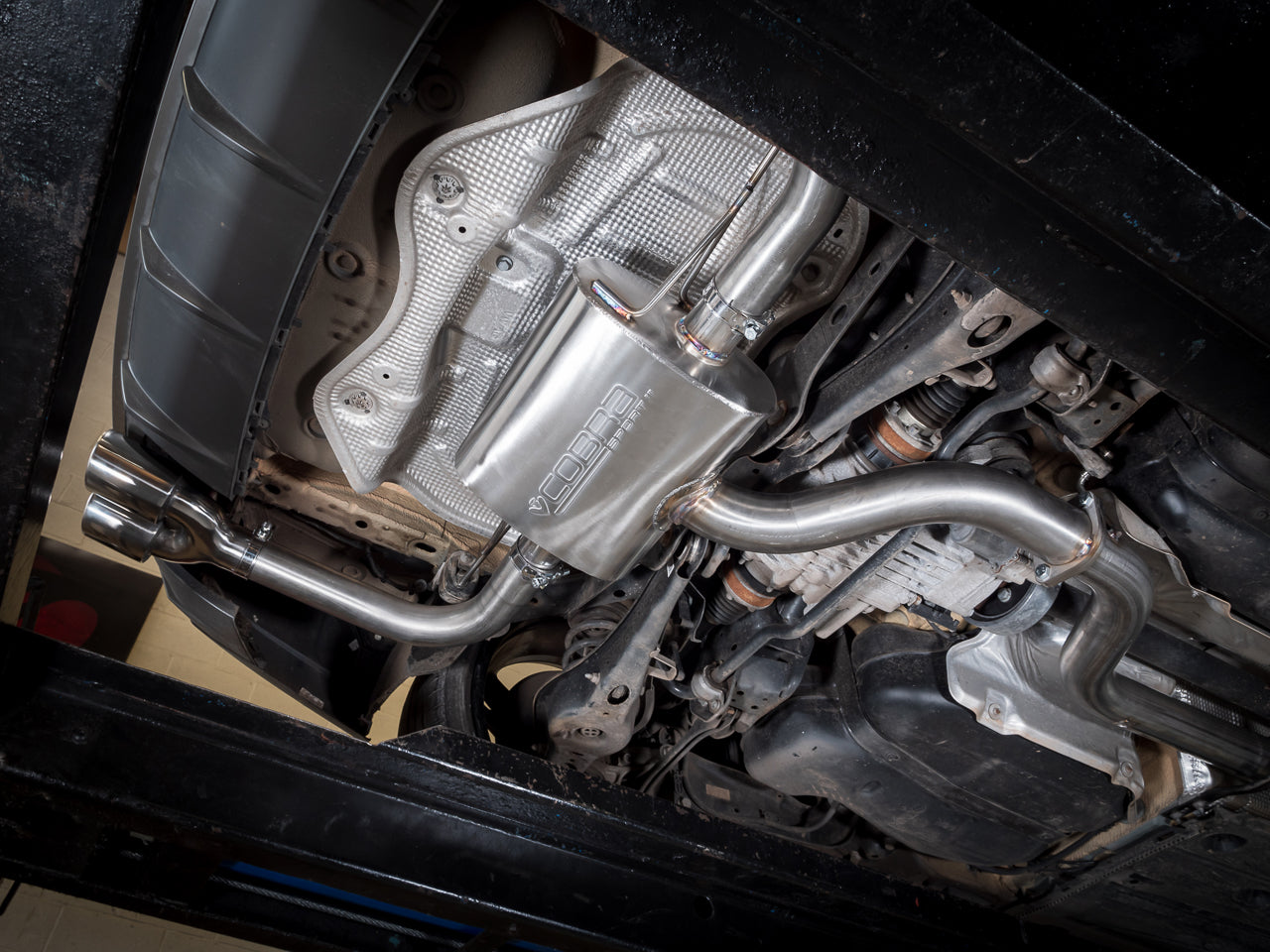 Cobra Exhausts - Audi S3 (8V) 5 Door Sportback (Non-Valved) (13-18) Cat Back Performance Exhaust
