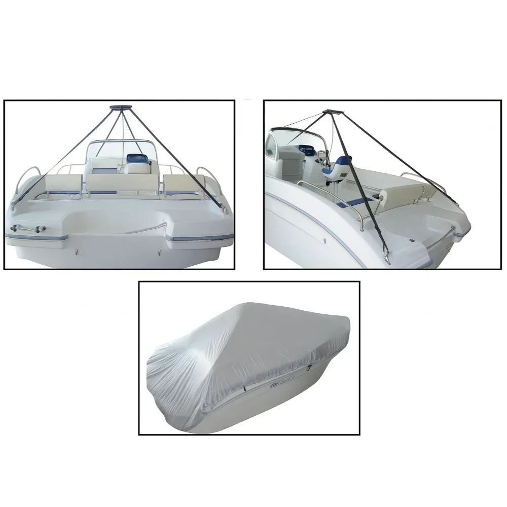 Telescopic Boat Cover Support System Pole 50-116cm Prevent Water Pooling