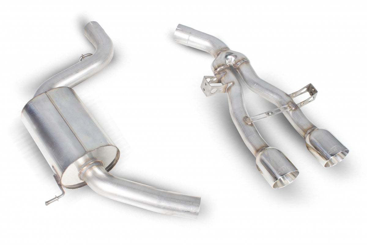 Scorpion Exhausts - Seat Leon Cupra R 2.0 Tsi 265 PS Non-resonated cat-back Exhaust