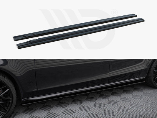 Maxton Design - SIDE SKIRTS DIFFUSERS AUDI S4 B8 FACELIFT (2012-UP)