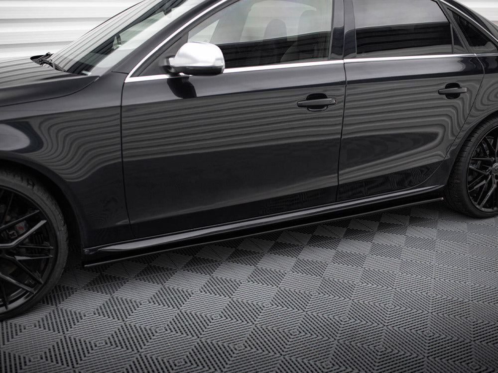 Maxton Design - SIDE SKIRTS DIFFUSERS AUDI S4 B8 FACELIFT (2012-UP)