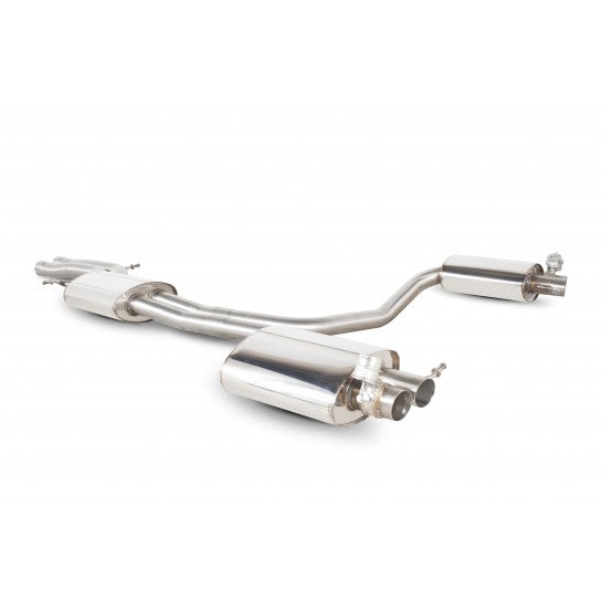 Scorpion Exhausts - RESONATED Exhaust System Inc Valve - Audi RS4 B8 / RS5 8T