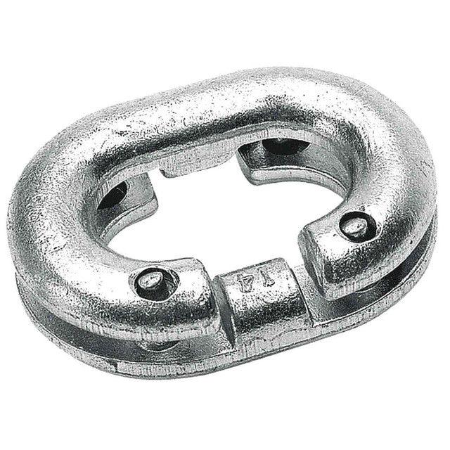 10mm Galvanised Chain Connector Link - Heavy-Duty Coupler | 4Boats