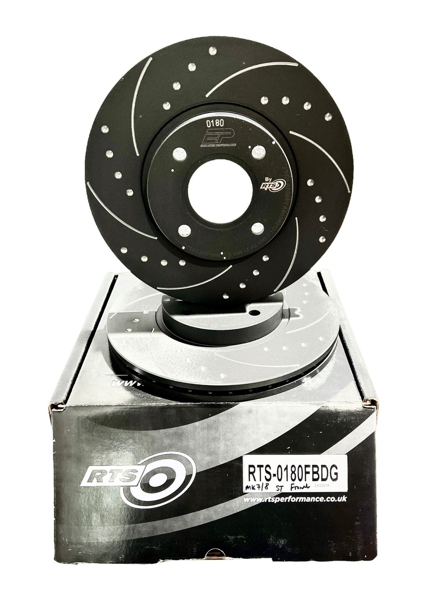 ** CLEARANCE ** Enhanced Performance (By RTS) Front Brake Disc Upgrade - MK7 & MK8 Fiesta ST  ** NONE RETURN **
