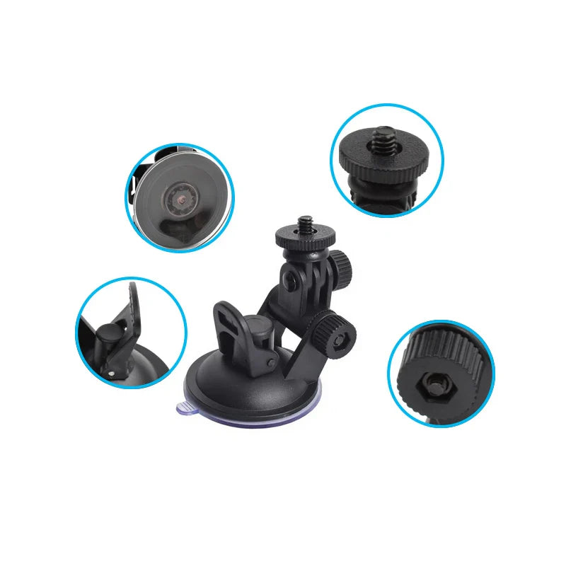 Car GPS DV DVR Universal Mini Car Suction Cup Mount Tripod Holder Car Mount Holder  Car GPS DV DVR Camera Universal Accessories