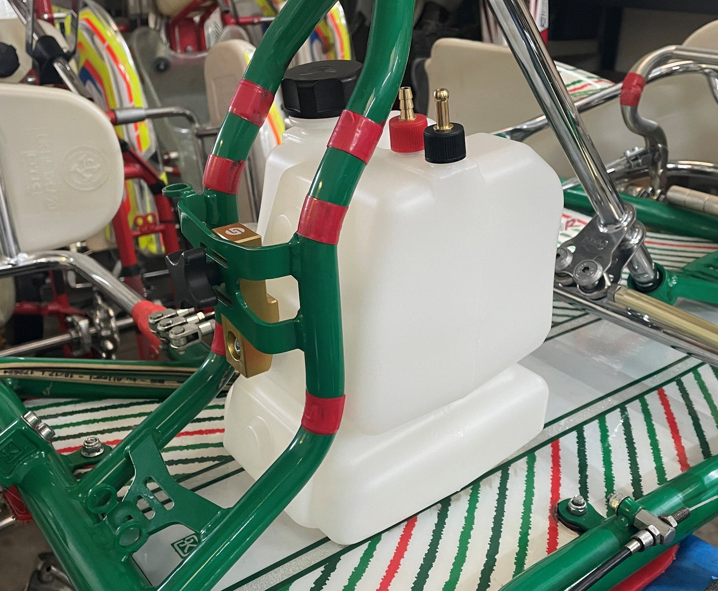 OTK Tony Kart EVK 401 401R Small 3.5L Fuel Tank Conversion