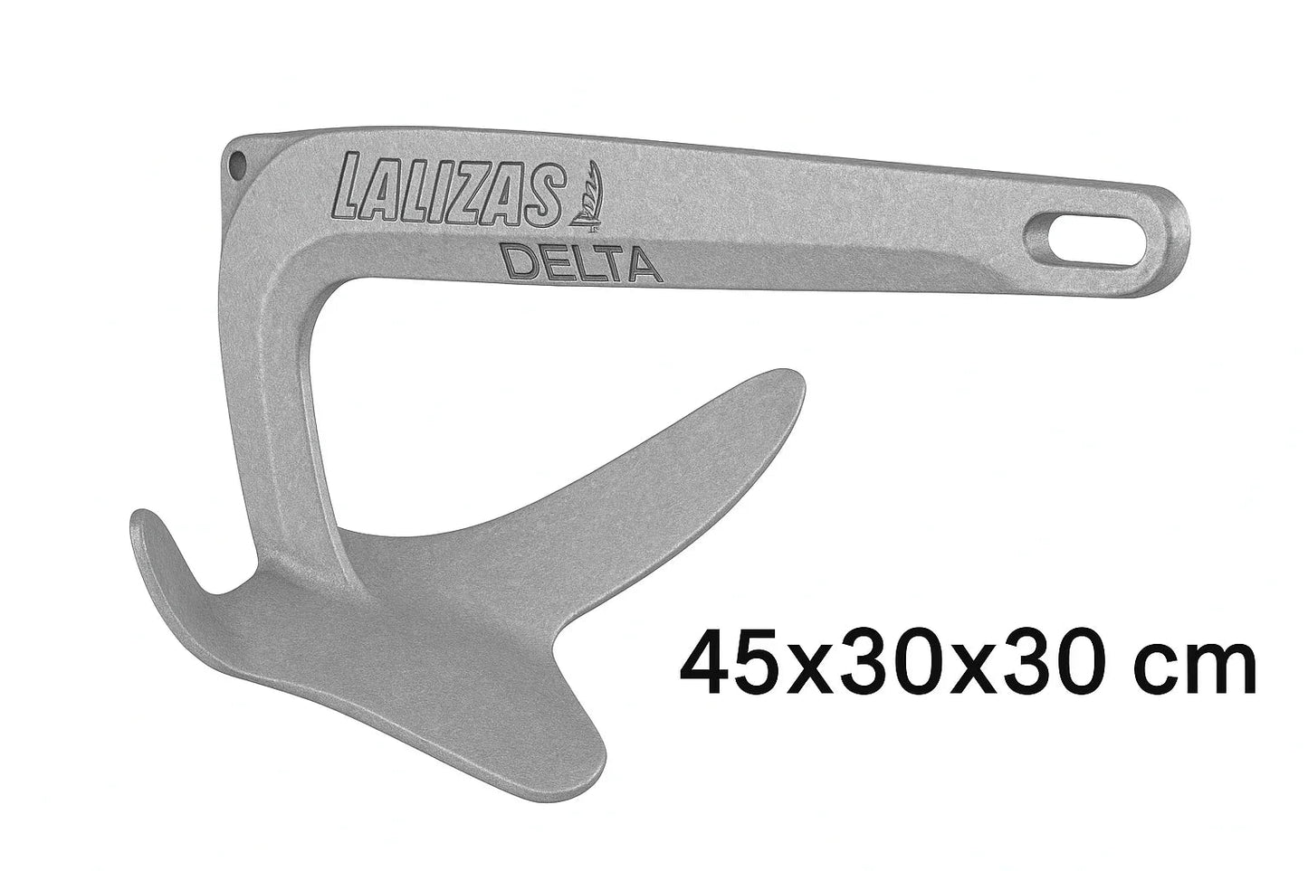 3.5kg Galvanized Bruce Type Claw Anchor - Heavy Duty Boat Mooring Sand Mud Rock