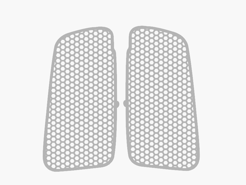 Fog Light Guards for Focus RS MK3 | CEUK Acrylic Fog Covers | Fluorescent & Race Styles