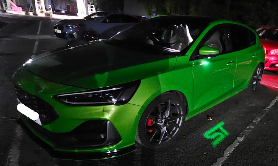 “ST” Emblem Replacement Puddle Unit - MK4 / MK4.5 Focus ST (Multiple Colours)
